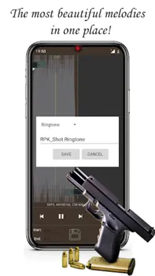 Gun Sounds - Gun Ringtone app android App screenshot 2